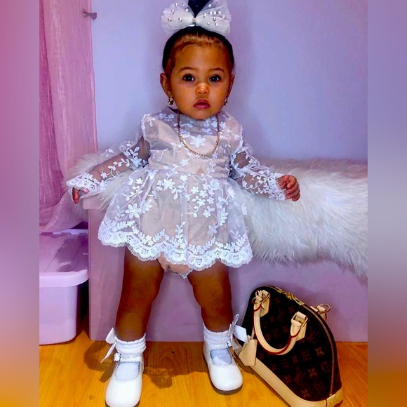 Bailey Lace Romper Dress NWT - Picture 1 of 11